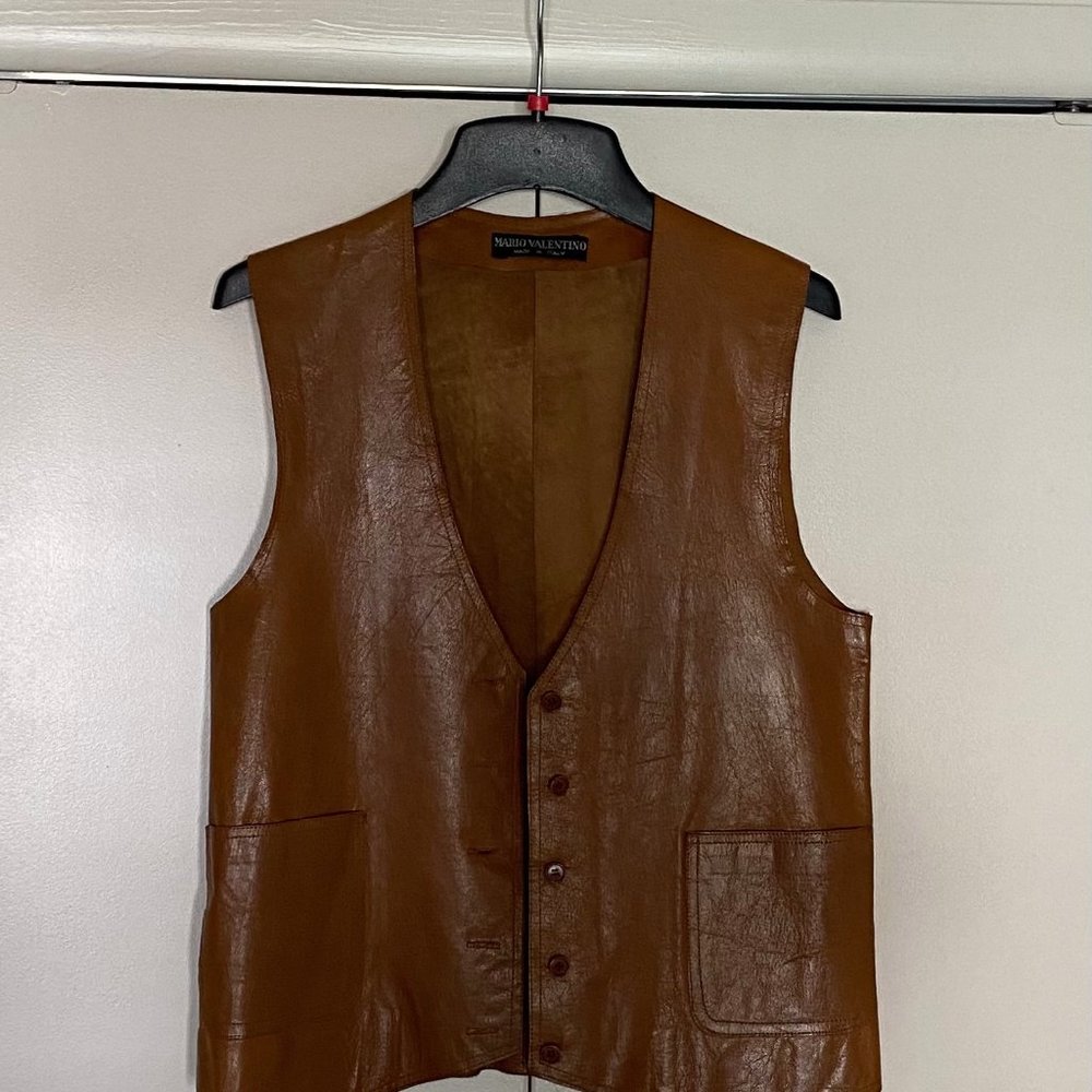 VALENTINO LEATHER VEST